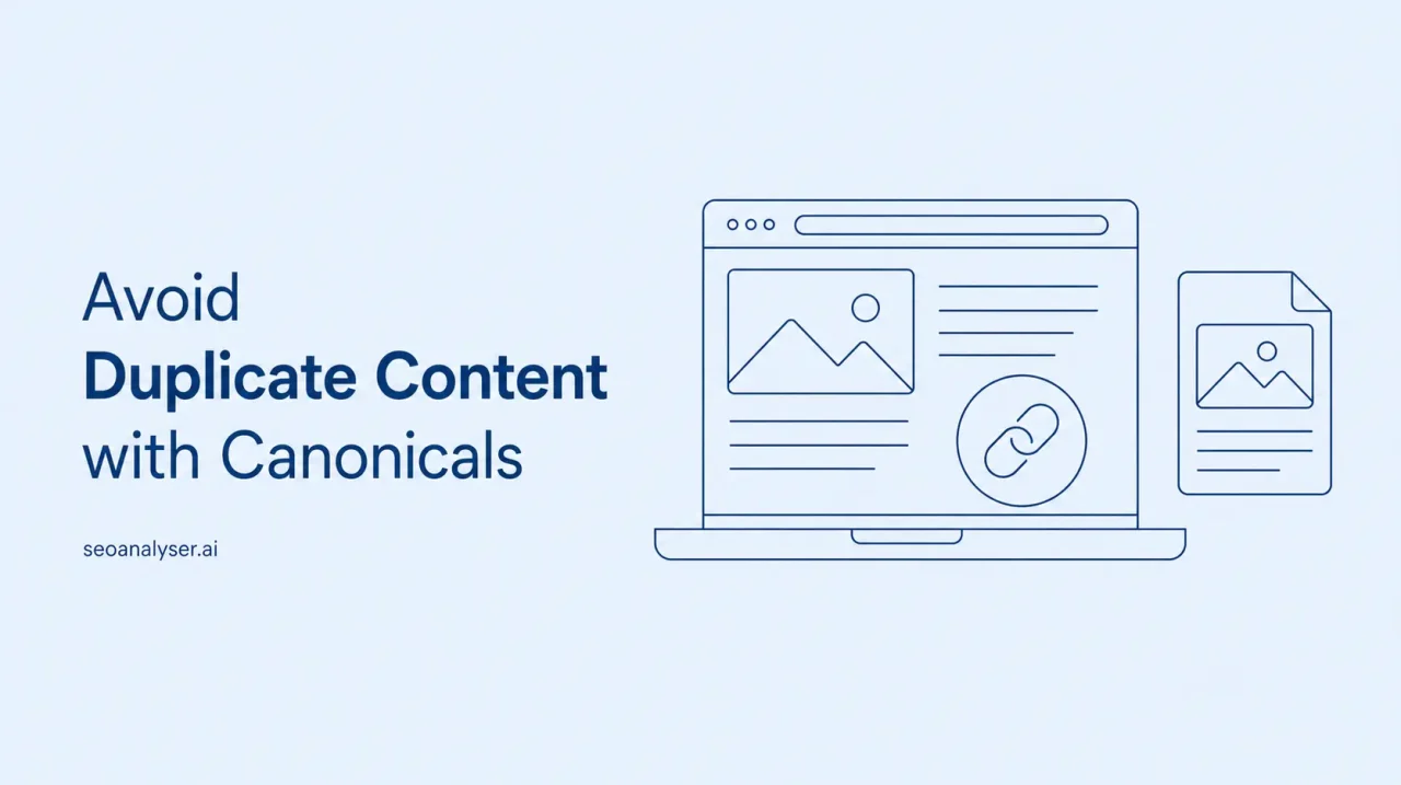 Avoid Duplicate Content with Canonicals